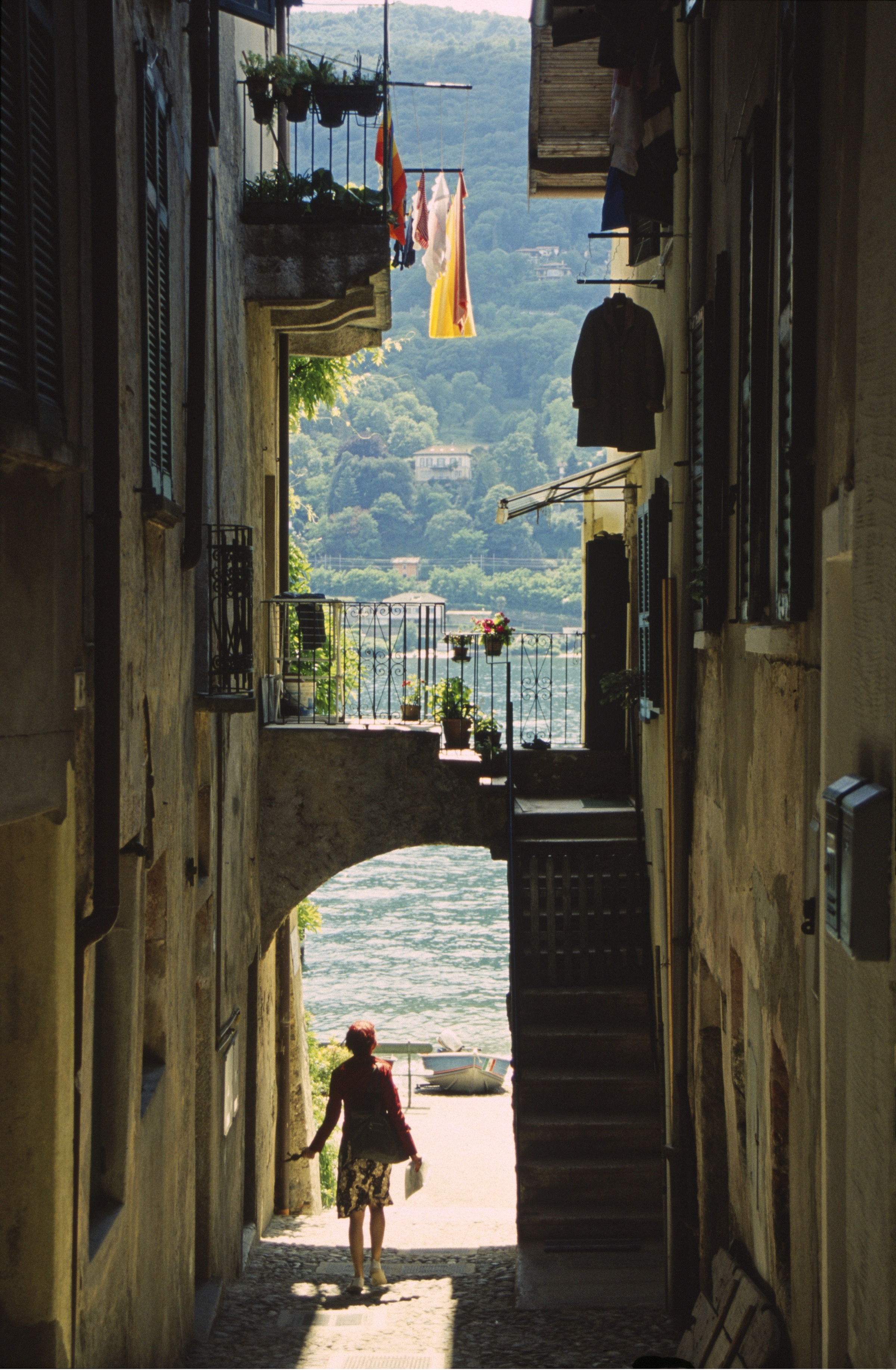 Piedmont hills and Italian countryside light