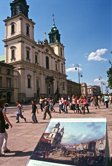 Historic Warszawa architecture